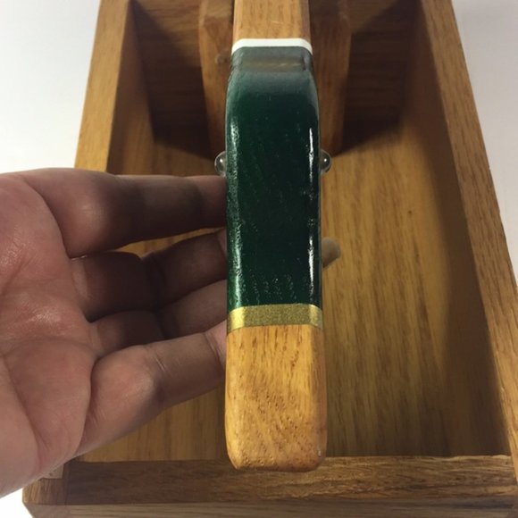 NUT QUACKERS Rare Vintage Wooden Mallard Drake Duck Nutcracker | 9.5" x 6" - Picture 6 of 16